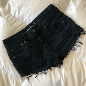 American Eagle distressed shorts